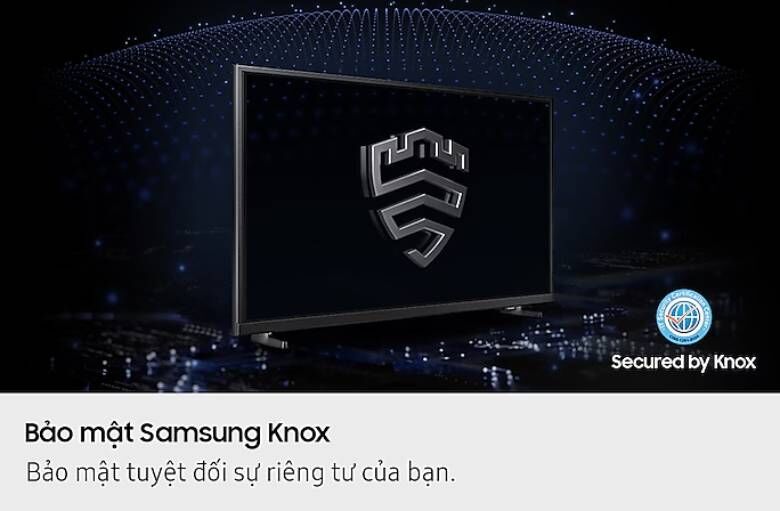 smart tivi samsung qled vision ai 4k 55 inch qa55q7fa - bảo mật samsung knox