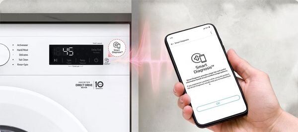 máy giặt sấy lg inverter giặt 9 kg - sấy 5 kg fb1209d5w