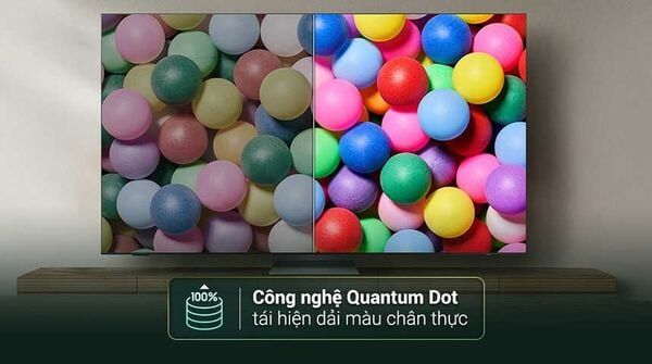 smart tivi qled samsung ai 4k 55 inch qa55q8f5 mẫu mới