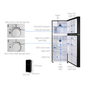 Tủ lạnh Samsung Inverter 360 lít RT35K50822C Mới 2020
