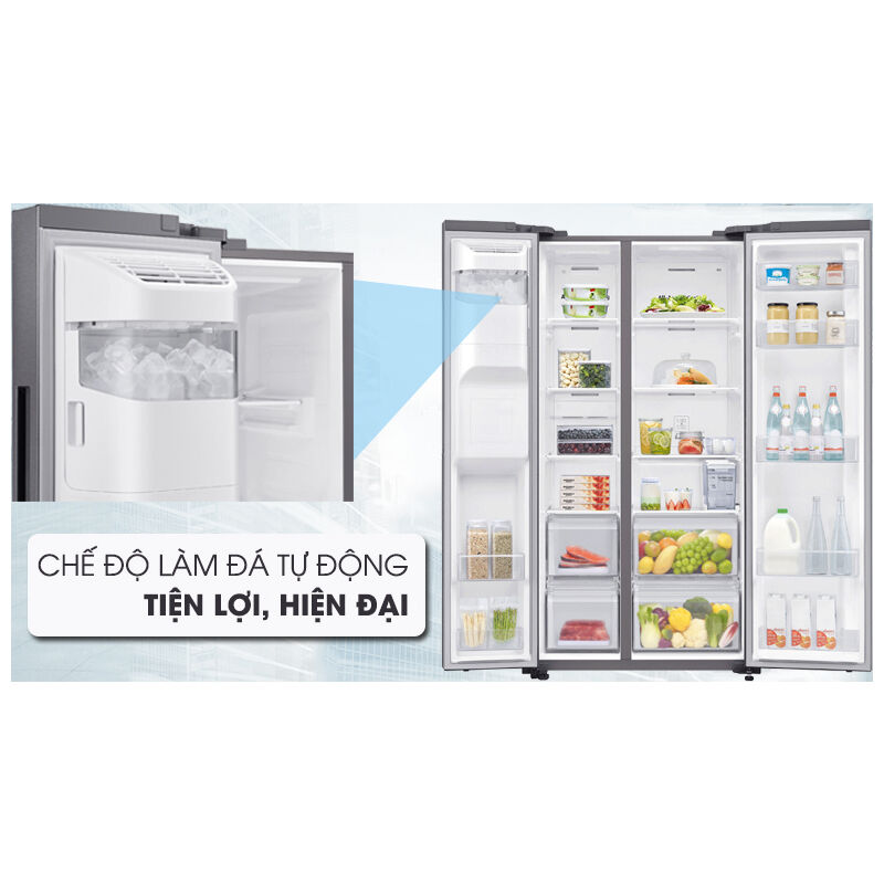 Tủ lạnh Samsung Inverter 617 lít RS64R5101SL