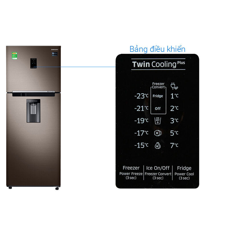 Tủ lạnh Samsung Inverter 380 lít RT38K5982DX