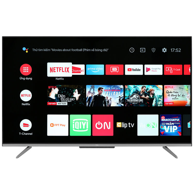 Android Tivi TCL 4K 55 inch 55P725 Mới 2021
