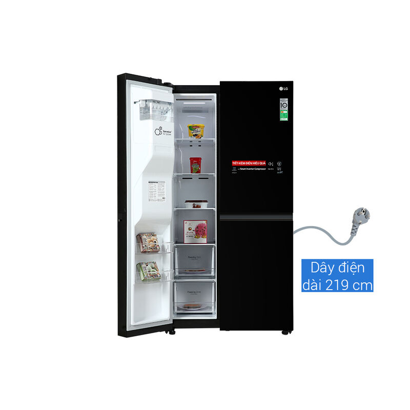 Tủ lạnh LG Inverter 635 Lít GR-D257WB