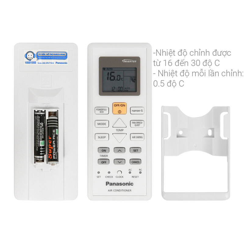 Máy lạnh Panasonic Inverter 2 HP CU/CS-PU18WKH-8M