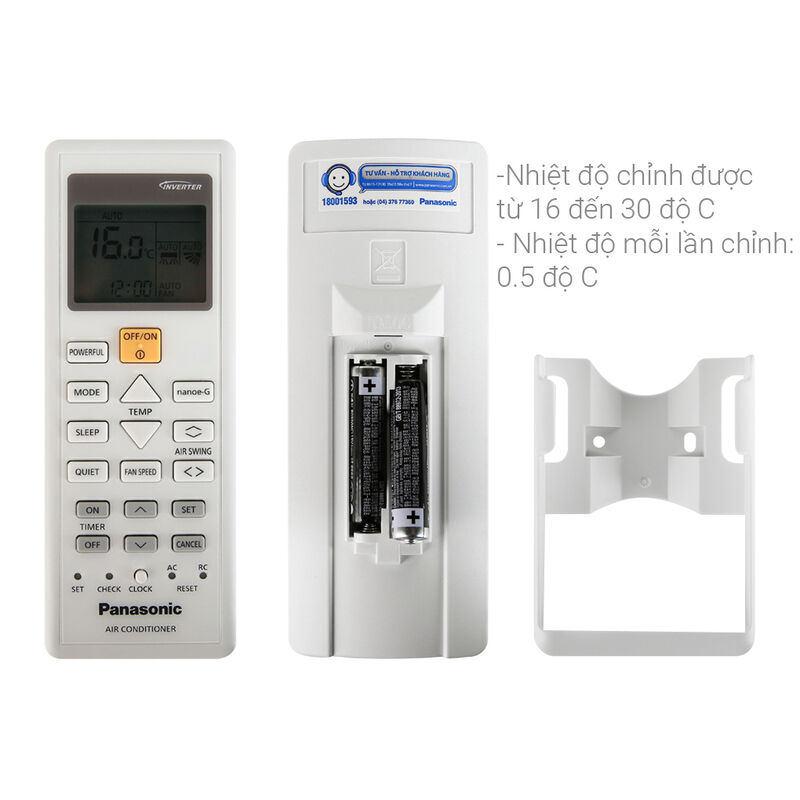 Điều hoà Panasonic 2 chiều 18000BTU Inverter YZ18WKH-8