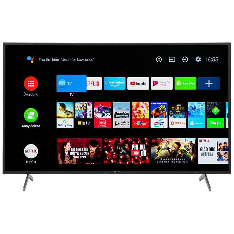 Android Tivi Sony 4K 55 inch KD-55X80J/S