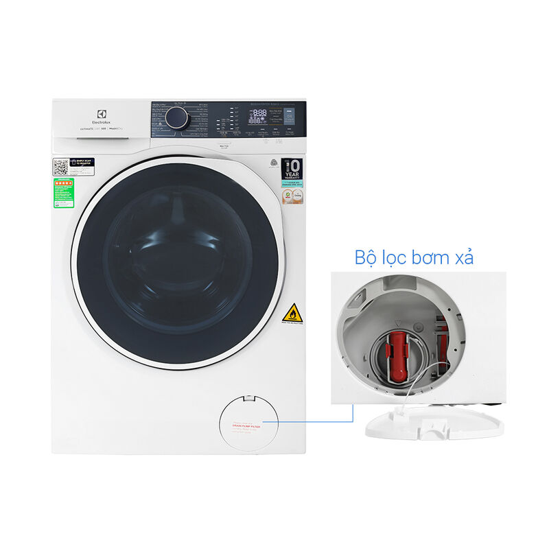 Máy giặt sấy Electrolux Inverter 9 kg EWW9024P5WB