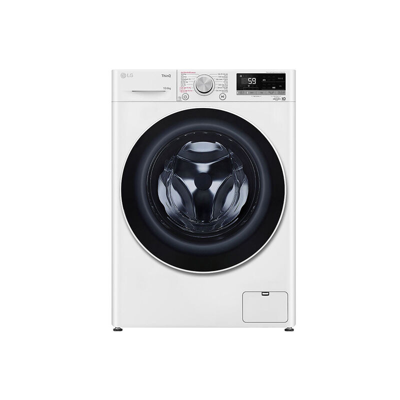 Máy giặt lồng ngang LG Inverter 10Kg + sấy 6Kg FV1410D4W1