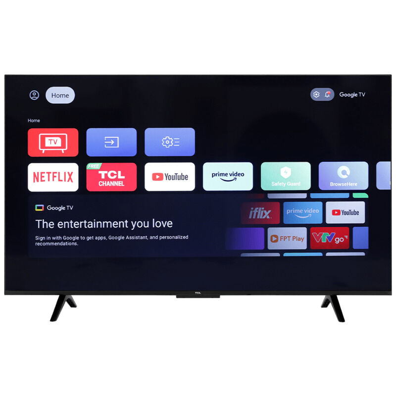 Google Tivi TCL 4K 43 inch 43P79B - Mới 2024