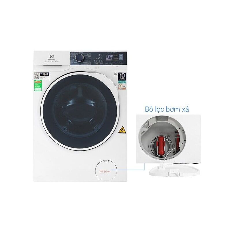 Máy giặt sấy Electrolux UltimateCare 500 Inverter giặt 9 kg - sấy 6 kg EWW9024P5WB