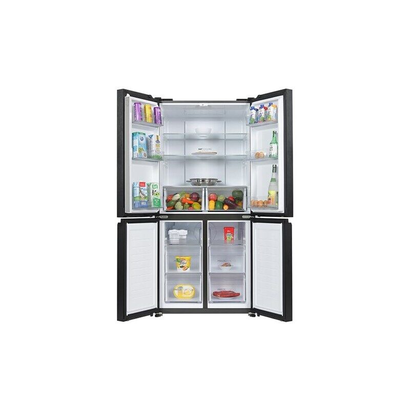 Tủ lạnh Aqua Inverter 469 lít Multi Door AQR-M536XA(GB)