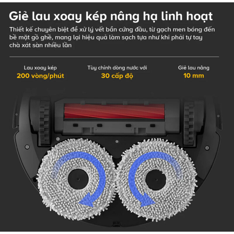 Robot hút bụi lau nhà Roborock QR 798
