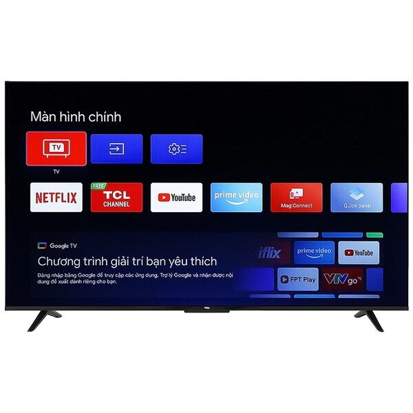 Google Tivi TCL AI 4K 55 inch 55P635