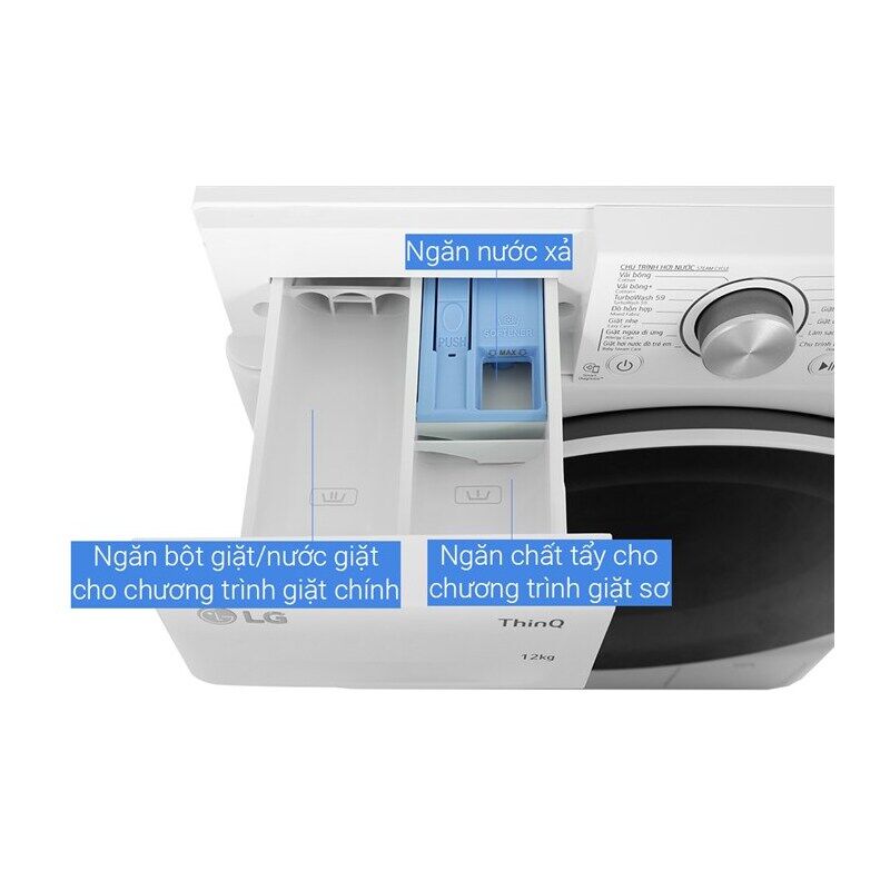 Máy giặt LG AI DD Inverter 12 kg FV1412S4W