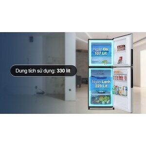 Tủ lạnh Sharp Inverter 330 lít SJ-XP352AE-SL