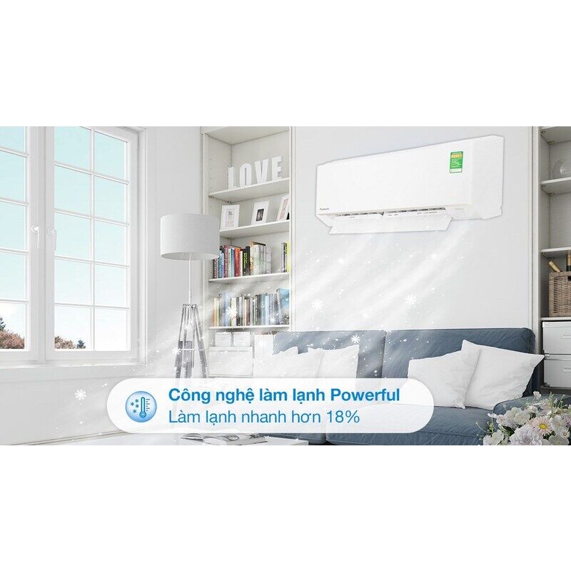 Điều hòa 2 chiều Panasonic Inverter 17700 BTU CU/CS-YZ18AKH-8