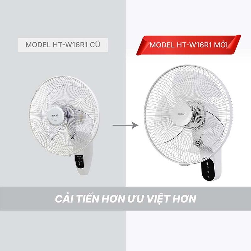 Quạt treo tường Hatari HT-W16R1