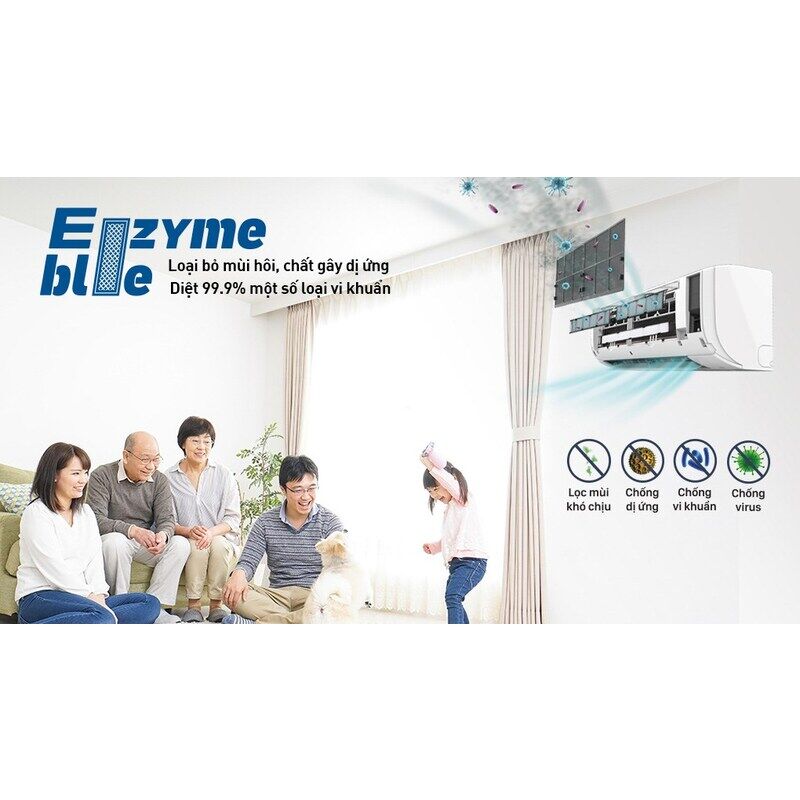 Điều hòa Daikin 2 chiều 9000BTU inverter gas R32 FTHF25XVMV