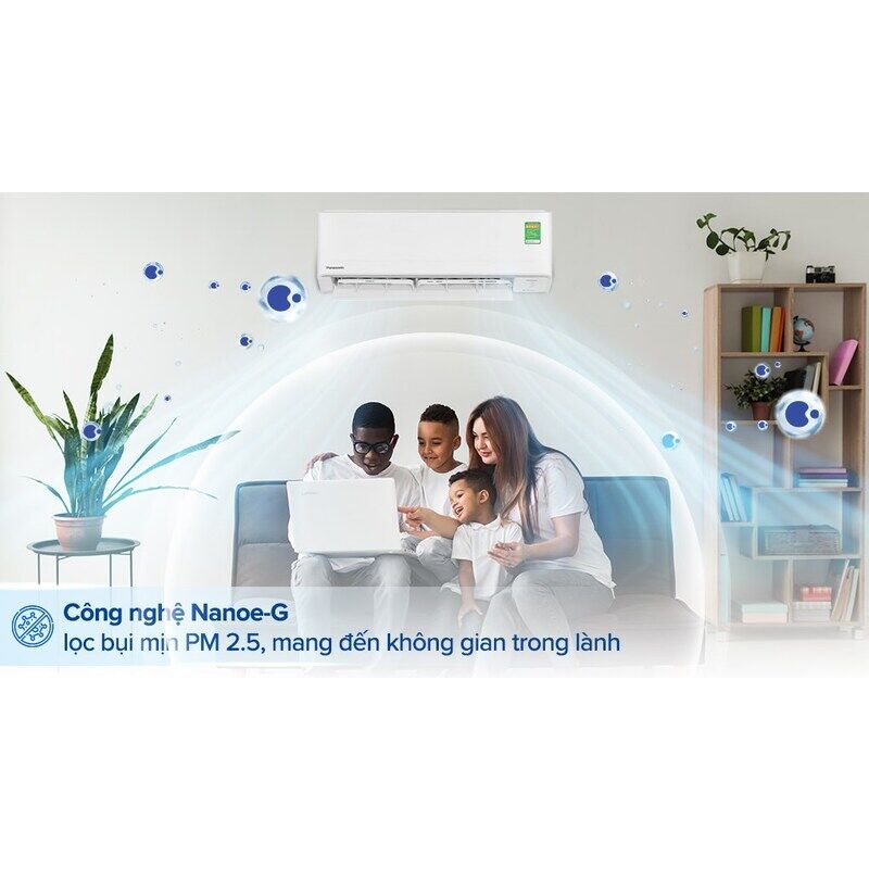 Điều hòa Panasonic 1 chiều 12.000BTU inverter RU12AKH-8