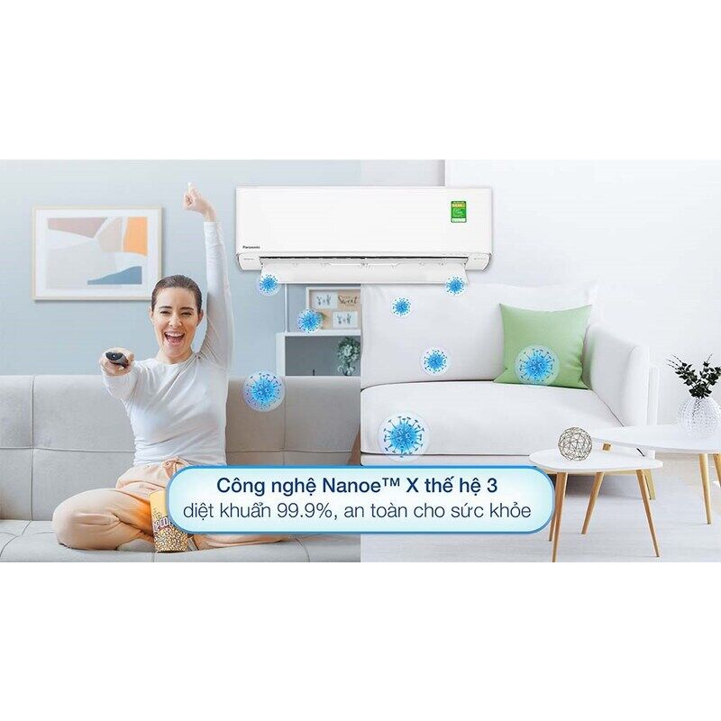 Điều hòa Panasonic Inverter 11900 BTU CU/CS-XU12ZKH-8