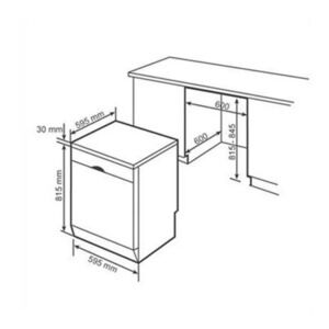 Máy rửa chén độc lập Bosch SMS6ZCI49E