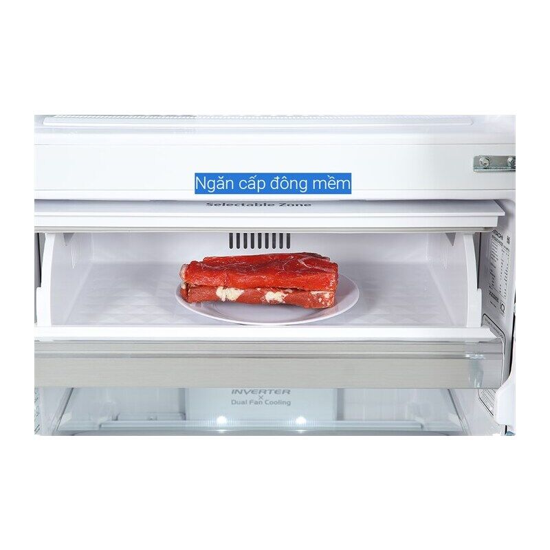 Tủ lạnh Hitachi Inverter 349 lít R-FVY480PGV0 GBK