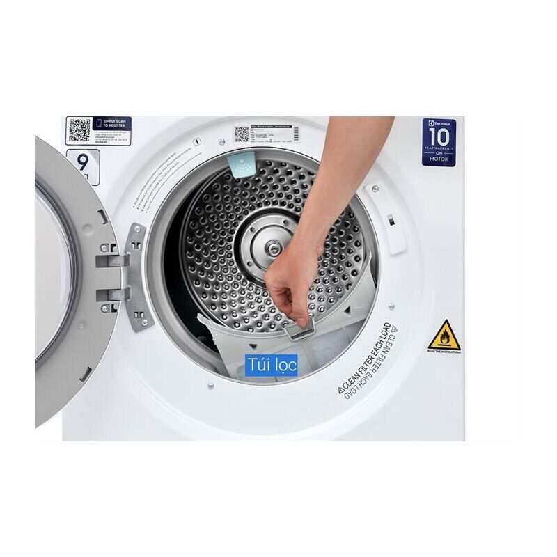 Máy sấy thông hơi Electrolux UltimateCare 9 kg EDS904H3WC